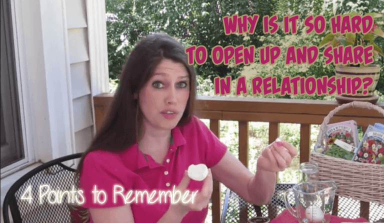 Why is It So Hard to Open Up and Share in a Relationship?