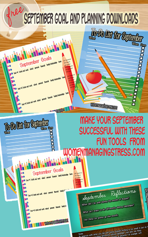 Stress-free Goal Planning Downloads for September